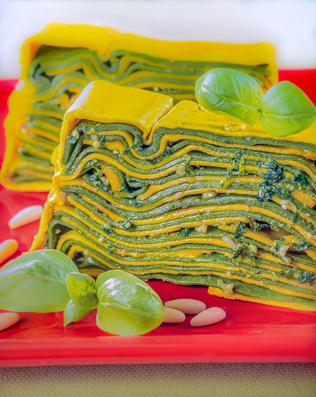 LASAGNETTE ALLA ZUCCA E AGLI SPINACI - S0405058 - 5761 - immagine 1