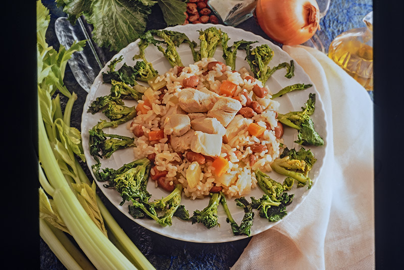 RISOTTO CON CIME DI RAPA FAGIOLI E POLLO - S55940  - 4118 - immagine 1