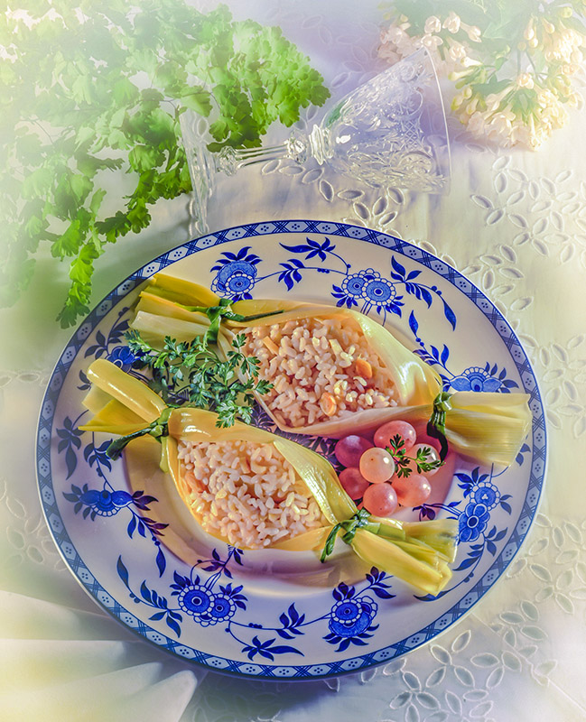 RISOTTO NEL CARTOCCIO DI PORRI - S61930 - 4124 - immagine 1