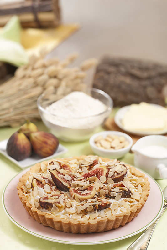 CROSTATA DI FICHI E MANDORLE - 3429