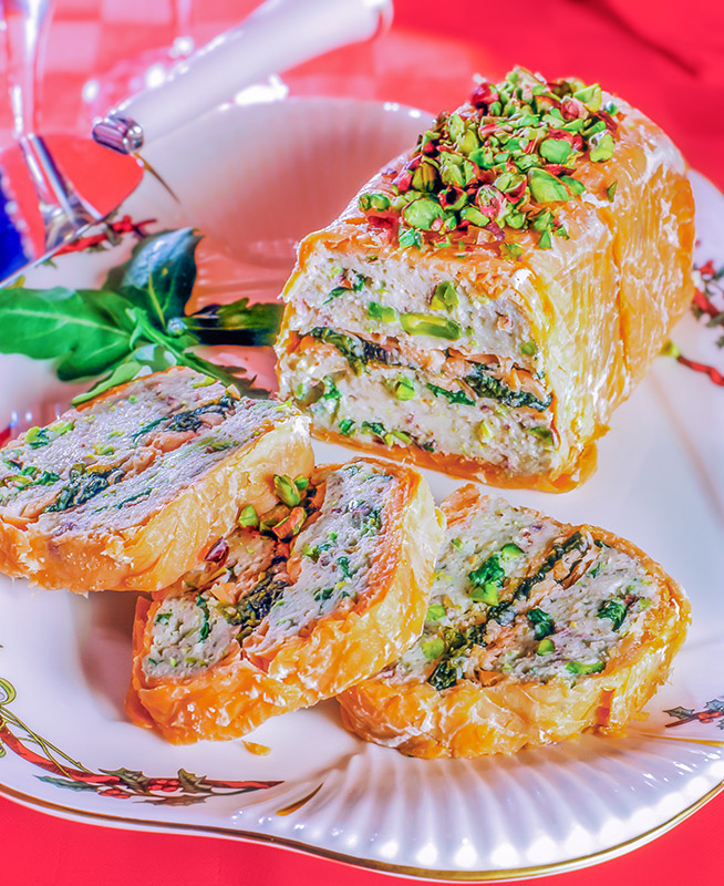 TERRINA DI SOGLIOLE E SALMONE - S2203301 - 76657 - immagine 1