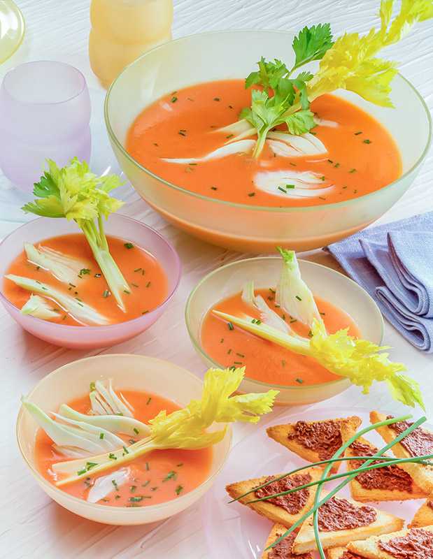 CREMA FREDDA DI POMODORO E ARANCIA - S2300 - 76837 - immagine 1