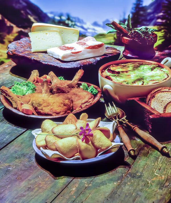 TEGOLE DI AOSTA SEUPA VALPELLINETZE COSTOLETTE ALLA VALDOSTANA - S29980 - 78628