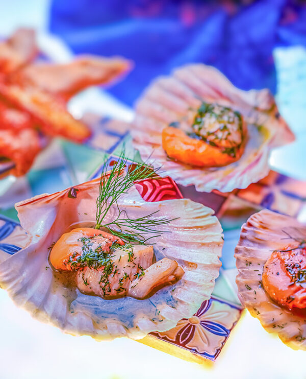 CAPESANTE AL BURRO E FINOCCHIETTO - 5221