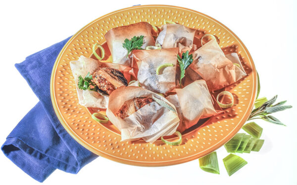 POLPETTE AI PORRI AL CARTOCCIO - 5243