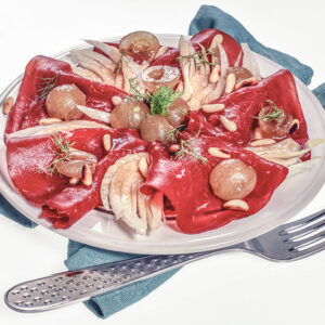 BRESAOLA CON FINOCCHI PINOLI E UVA - 5321