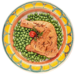 POLLO ARROSTO CON PISELLI - S24920 - 5423