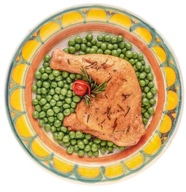 POLLO ARROSTO CON PISELLI - S24920 - 5423