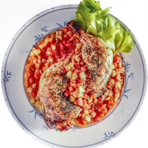 COSCE DI POLLO CON RAGÙ DI VERDURE - S55940 - 5455