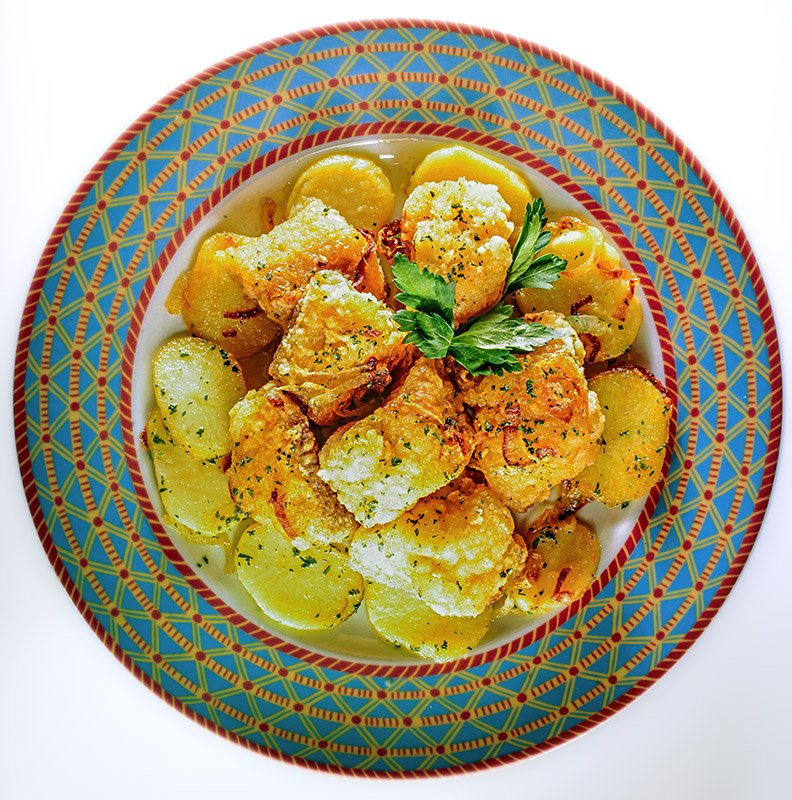 BACCALÀ CON CIPOLLINE E PATATE - S11950 - 5920 - immagine 1