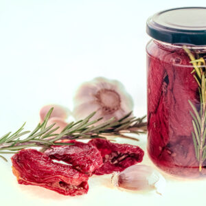 VASO CON POMODORI SECCHI - S55940 - 6136