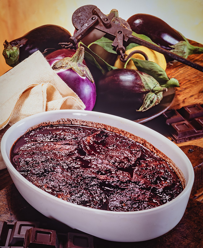 MELANZANE AL CACAO GRATINATE - S52980 - 1723 - immagine 1