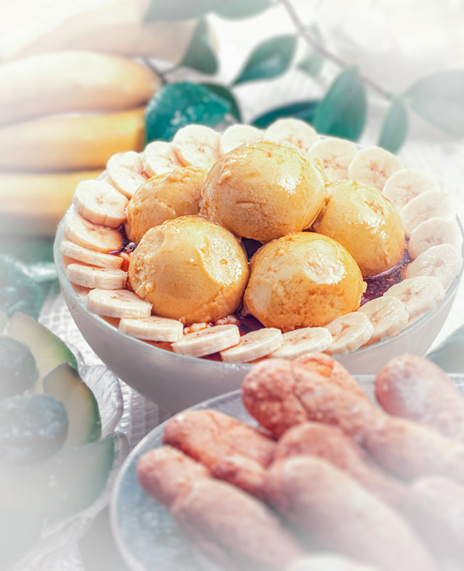 GELATO ALLA BANANA E SAVOIARDI - 97373 - immagine 1