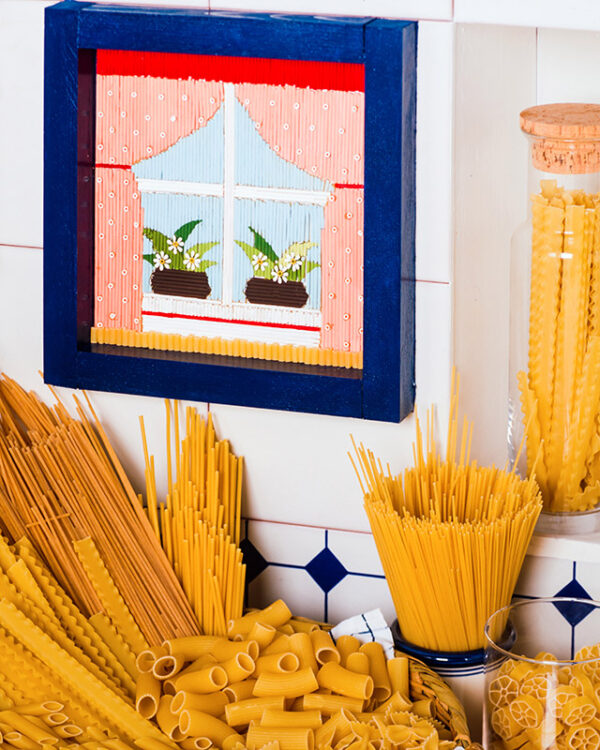 QUADRETTO DI PASTA NAIF - 9006