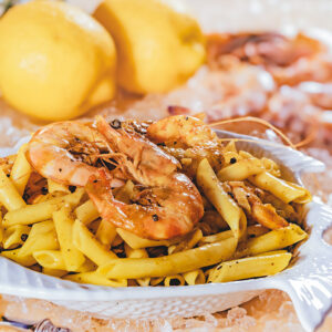 PENNE LISCE CON GAMBERI E CURRY - S43970 - 9186