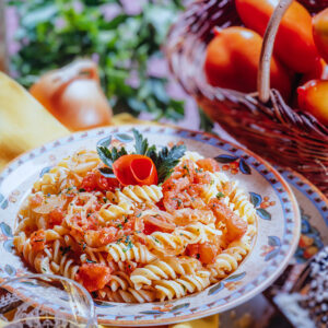 FUSILLI CON CIPOLLA E AGLIO - S20970 - 9192