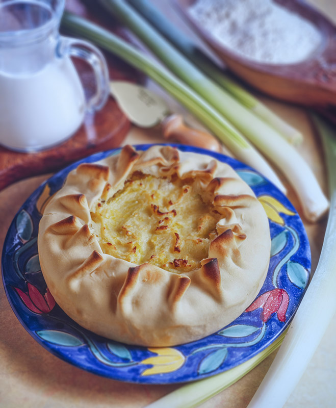 LE TORTA DI PATATE E PORRI - S47950 - 4911 - immagine 1