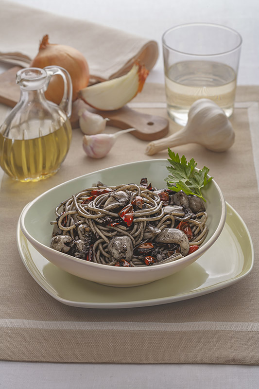 SPAGHETTI AL NERO DI SEPPIA - 0831