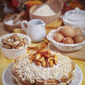TORTA VANIGLIATA ALLA CREMA SOFFICE - 3091