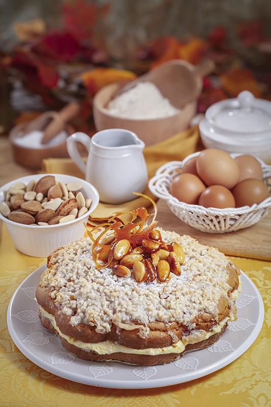 TORTA VANIGLIATA ALLA CREMA SOFFICE - 3091