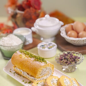 TORTA ARROTOLATA AL PISTACCHIO - 3112