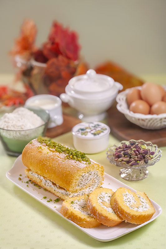 TORTA ARROTOLATA AL PISTACCHIO - 3112