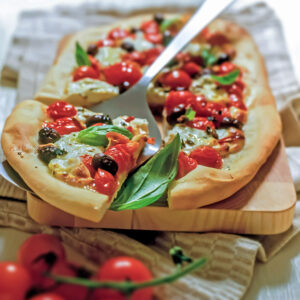 FOCACCIA ALLA ROBIOLA E  POMODORINI - S2503095 - 77627