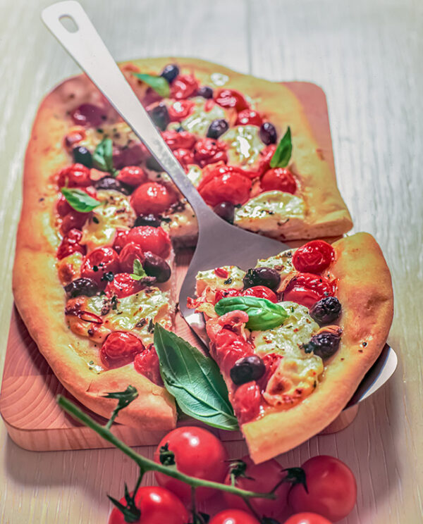 FOCACCIA ALLA ROBIOLA E POMODORINI - 1579
