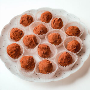 PIATTO CON PIROTTINI E PRALINES - 5791
