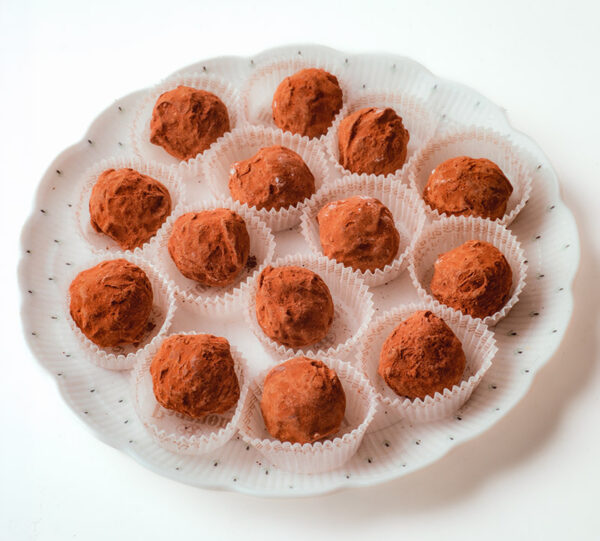 PIATTO CON PIROTTINI E PRALINES - 5791