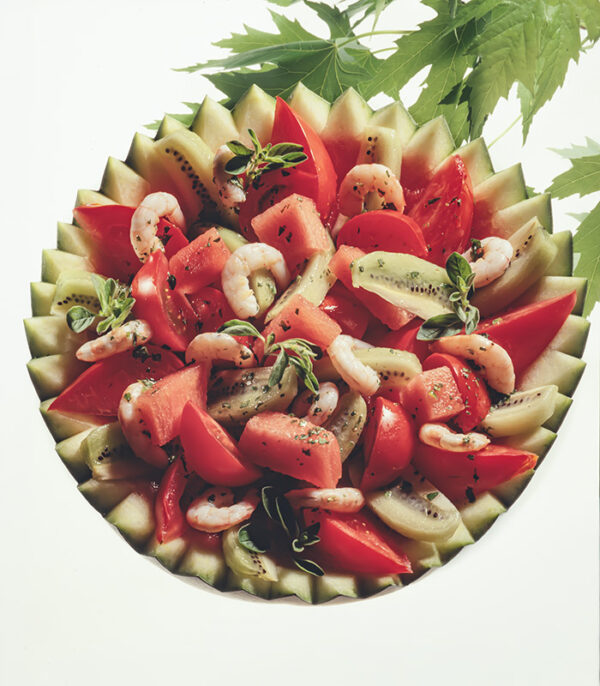 CESTINO CON GAMBERETTI - S113930 - 3533
