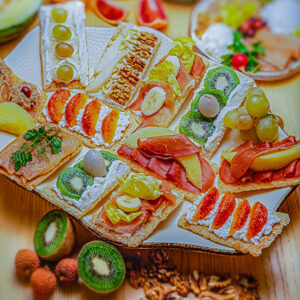 TARTINE INTEGRALI CON FRUTTA - 4862
