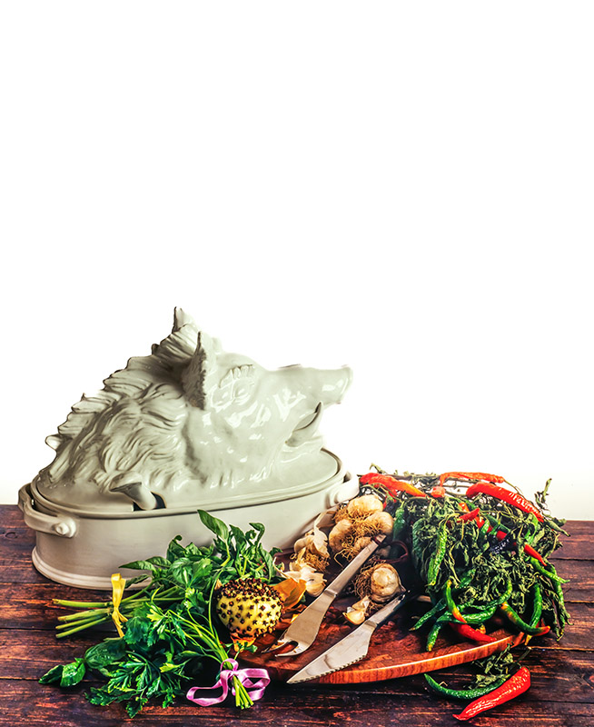 INGREDIENTI PREPARAZIONE CINGHIALE - 116936 - immagine 1