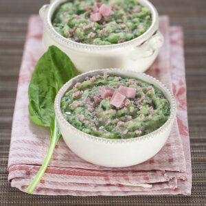 ZUPPA DI ERBETTE E PROSCIUTTO - 9653