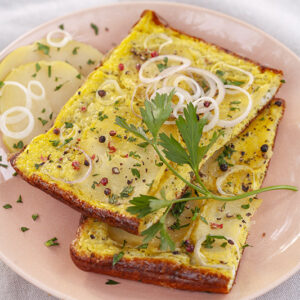 FRITTATA CON PATATE E CIPOLLOTTI - 7550