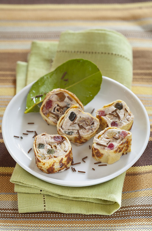 CREPES CON RICOTTA DOLCE E CANDITI - 6236