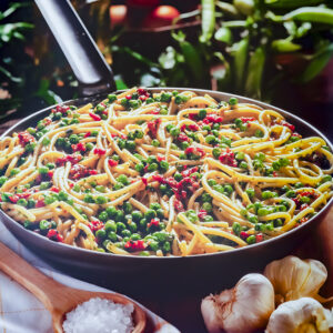 SPAGHETTI CON PISELLI - S111800 - 0144
