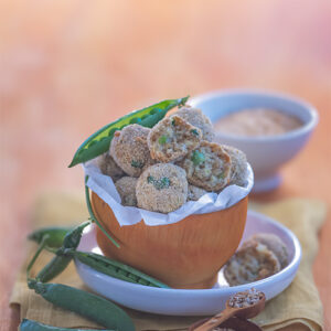 POLPETTE DI FARRO DI MONTELEONE DI SPOLETO DOP E PISELLI AL FORNO - 3745