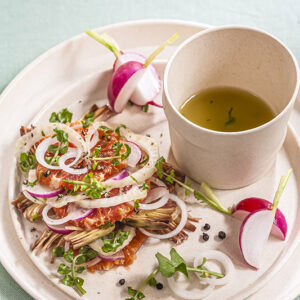 INSALATA DI POMPELMO ROSA CARCIOFI CIPOLLOTTI - 6106
