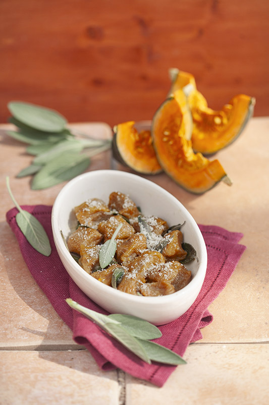 ORO D'AUTUNNO - GNOCCHI DI ZUCCA E SALVIA - 2539
