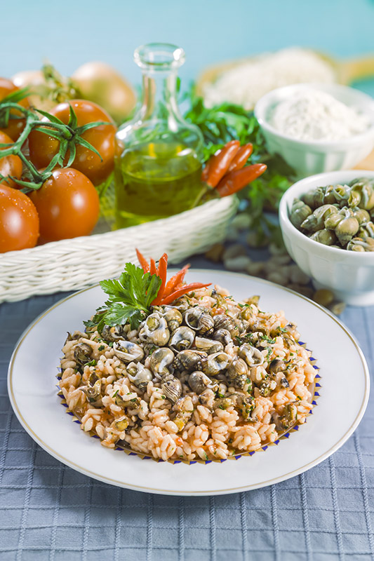 RISOTTO CON LUMACHE DI MARE - K5342
