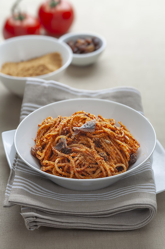 SPAGHETTI C’ANCIOVA - SICILIA - 0890