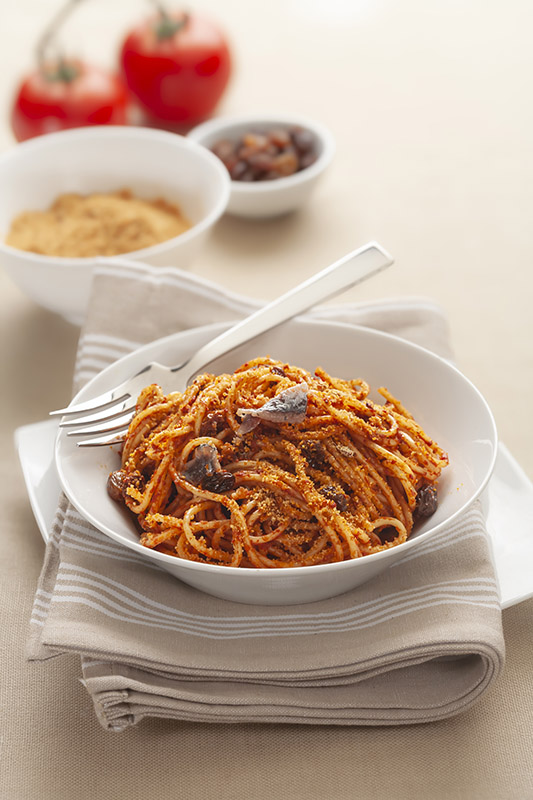 SPAGHETTI C’ANCIOVA - SICILIA - 0891