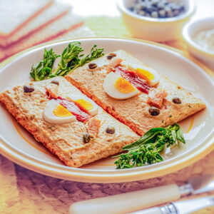 GALLETTE CON SALSA DI PESCE E CAPPERI - 4727