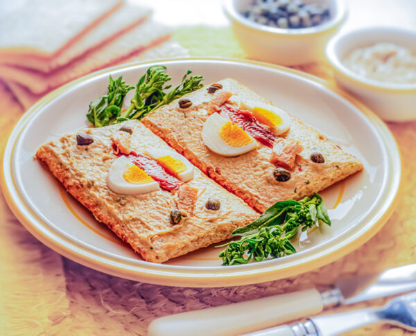 GALLETTE CON SALSA DI PESCE E CAPPERI - 4727