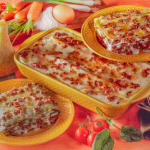 LASAGNE CON RAGÙ E BESCIAMELLA - 6990