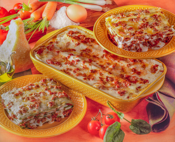LASAGNE CON RAGÙ E BESCIAMELLA - 6990