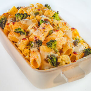 PIROFILA DI RIGATONI CON SCALOGNI, CAVOLFIORE E BROCCOLI - 7177