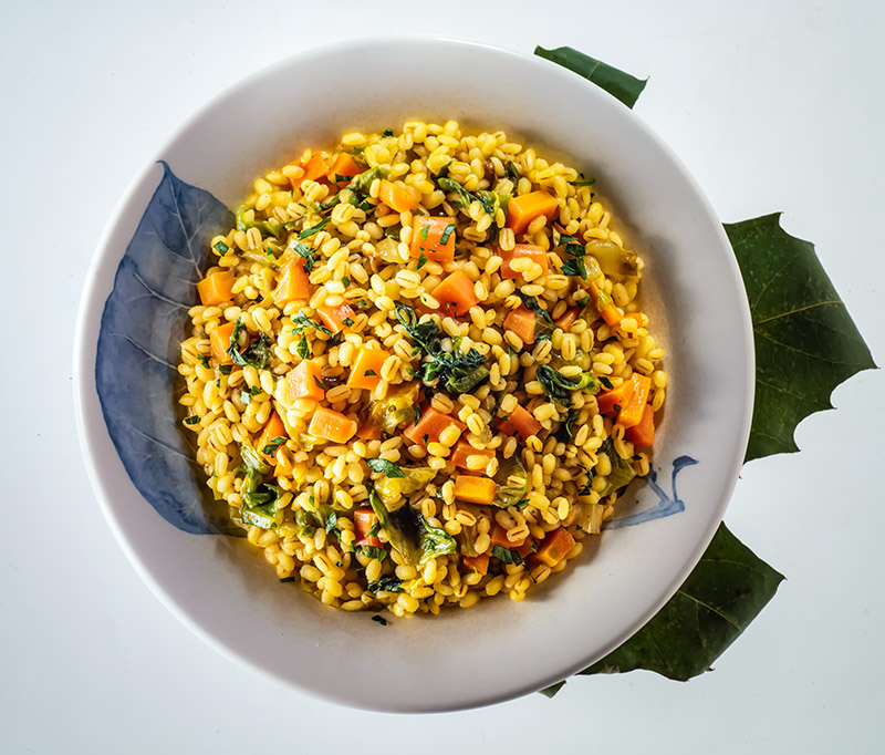 ORZOTTO CON CAROTE E ERBETTE - 4186 - immagine 1