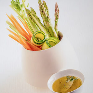 CAROTE ZUCCHINE E ASPARAGI IN PINZIMONIO - 5804